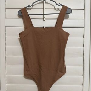 Abercrombie & Fitch Tan Soft Bodysuit